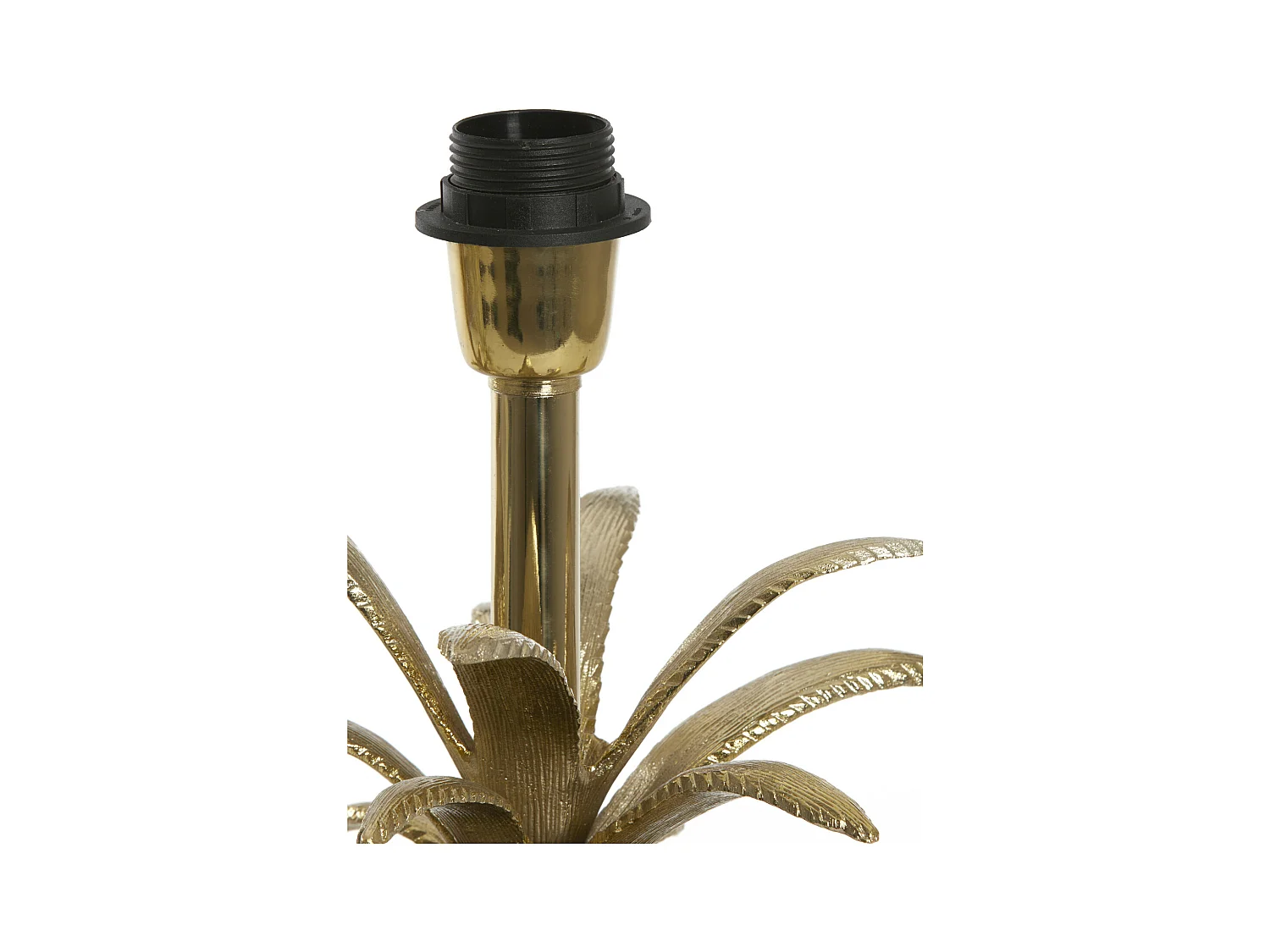 Pied de lampe ANANAS - 20x19x42cm - Doré