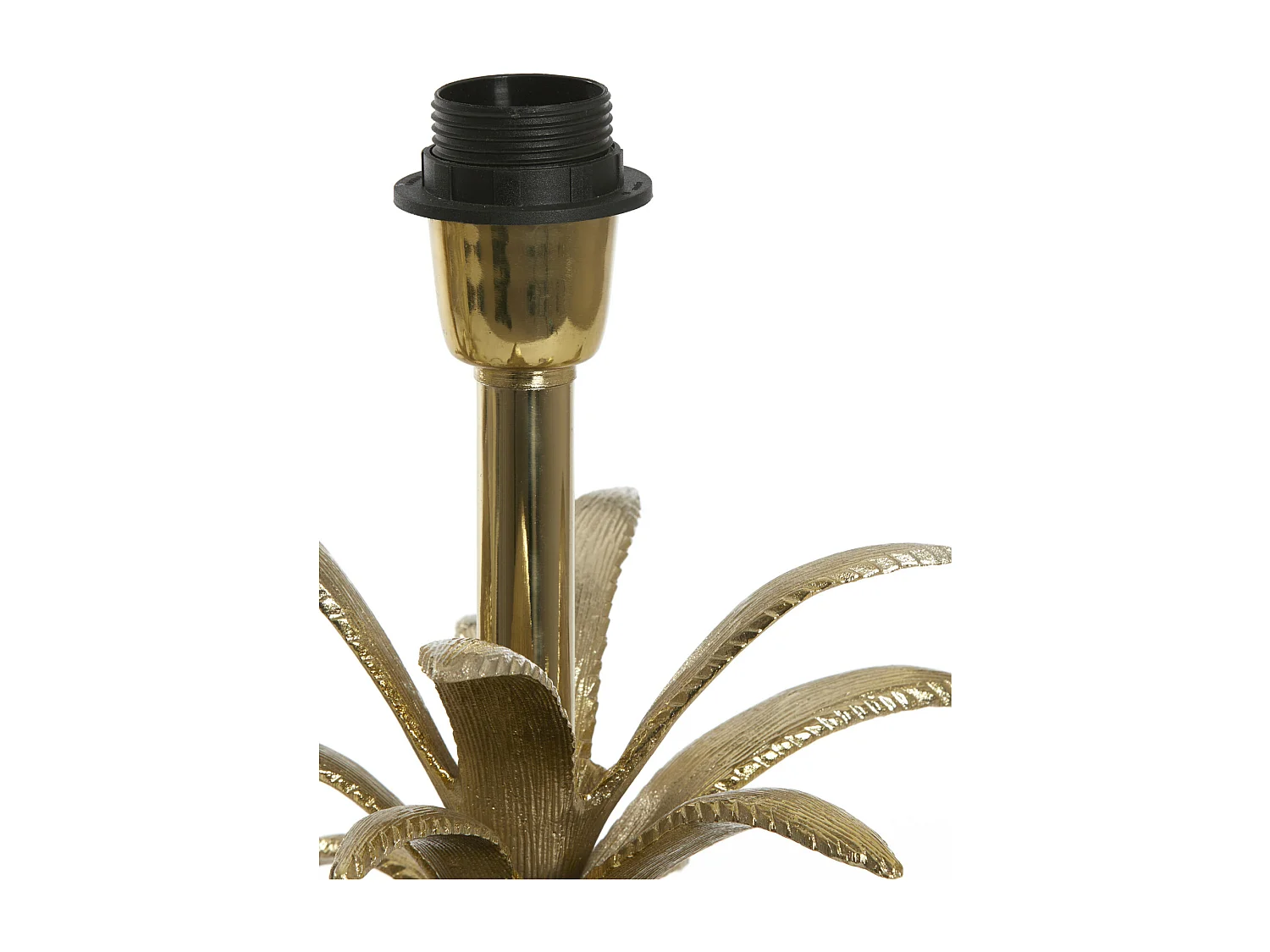 Pied de lampe ANANAS - 20x19x42cm - Doré