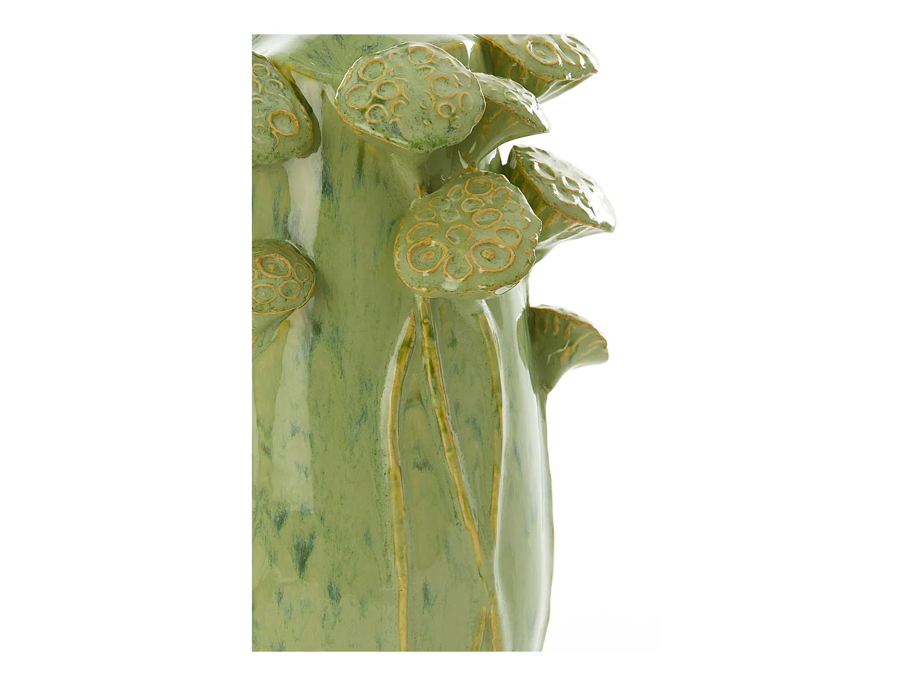 Pied de lampe LAVCI - 28,5x27,5x36,5cm - Vert