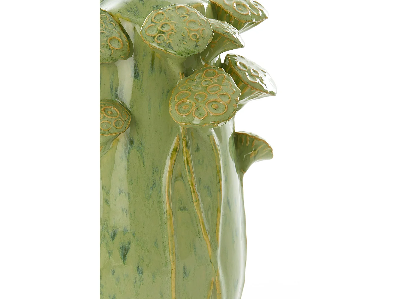 Pied de lampe LAVCI - 28,5x27,5x36,5cm - Vert