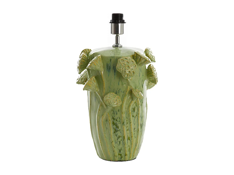 Pied de lampe LAVCI - 28,5x27,5x36,5cm - Vert