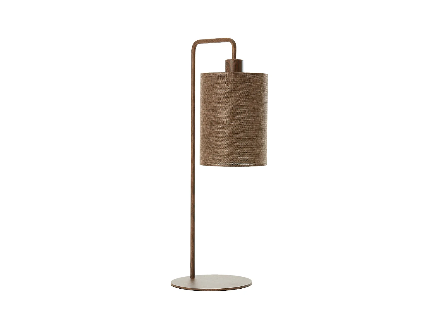 Lampe de table DONIO - 26x20x59,5cm - Marron