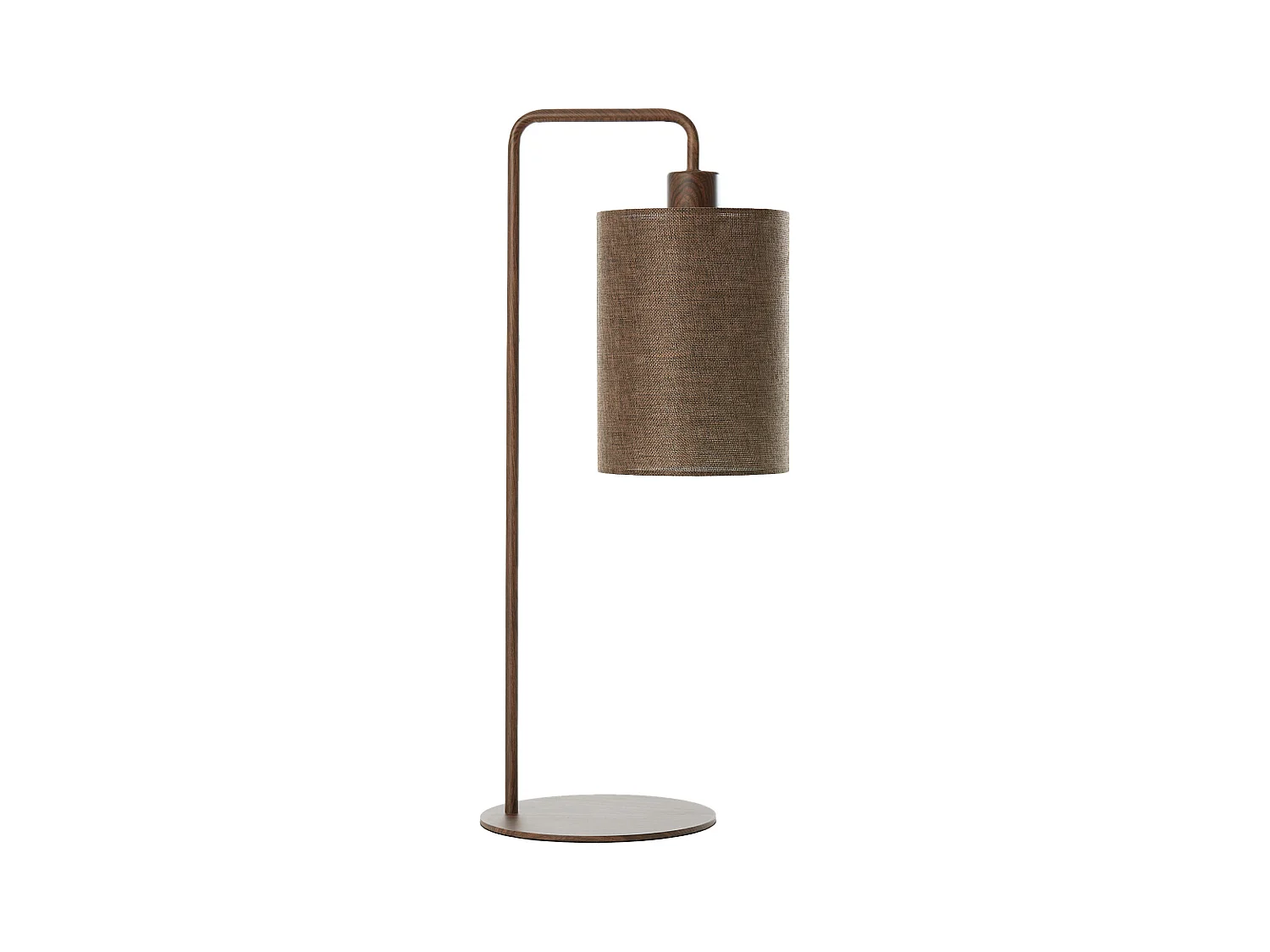 Tafellamp DONIO - 26x20x59.5cm - Bruin