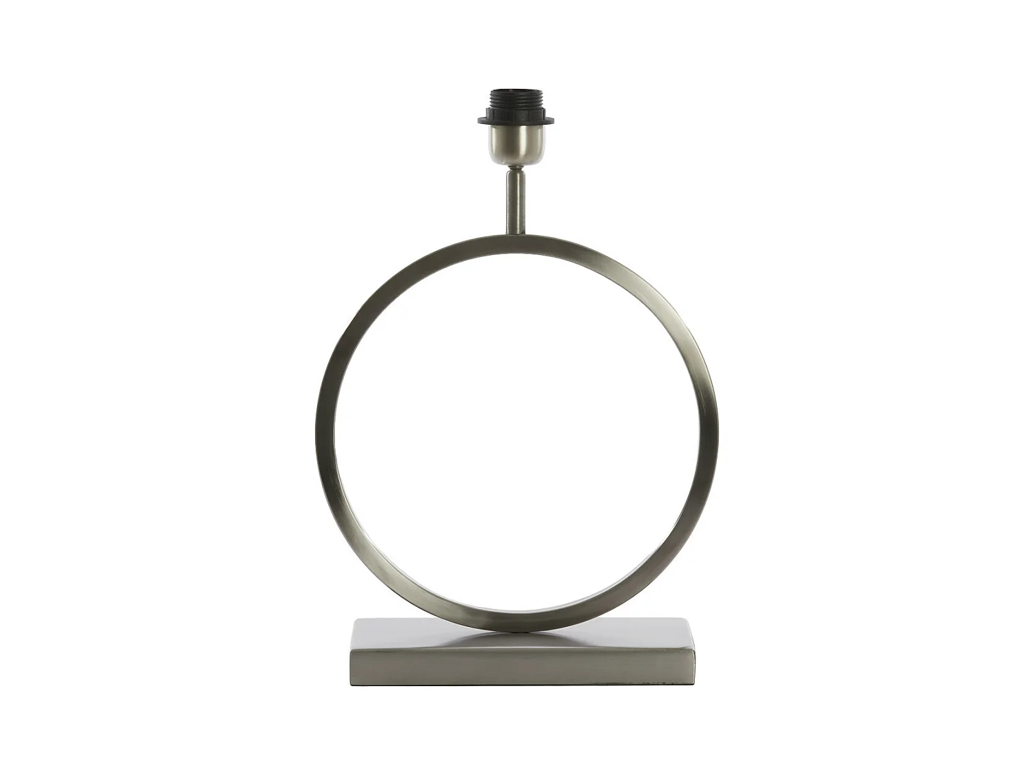 Pied de lampe LIVA - 30x13x37cm - Argent