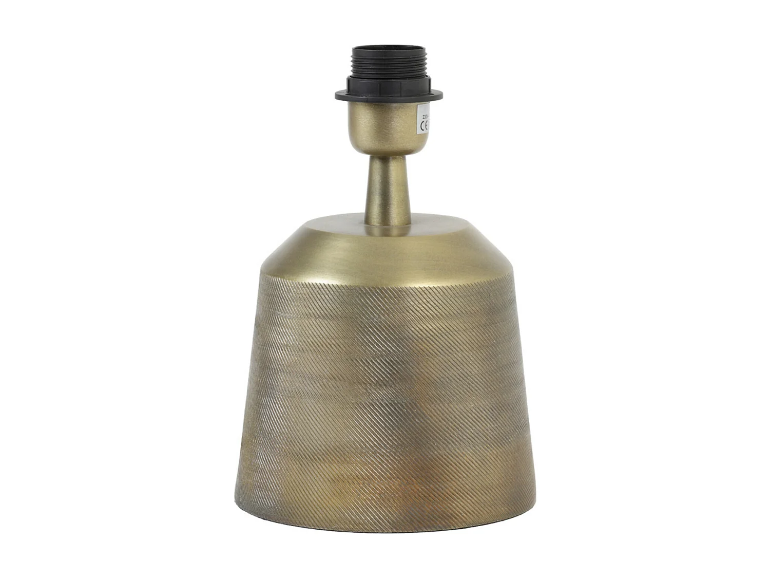 Pied de lampe LILOU - Ø16x18cm - Bronze