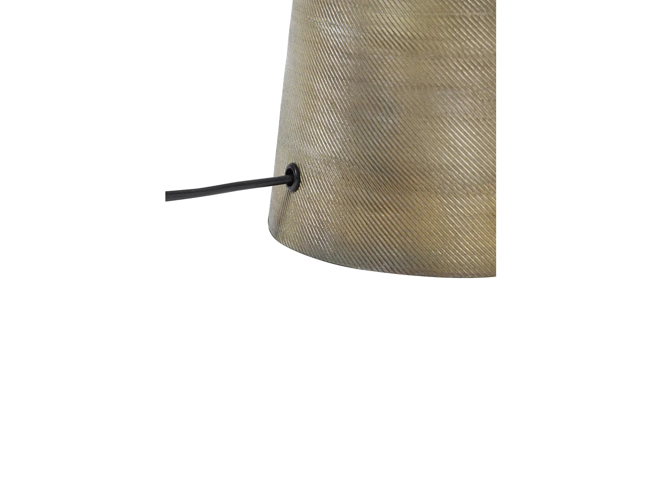 Pied de lampe LILOU - Ø16x18cm - Bronze