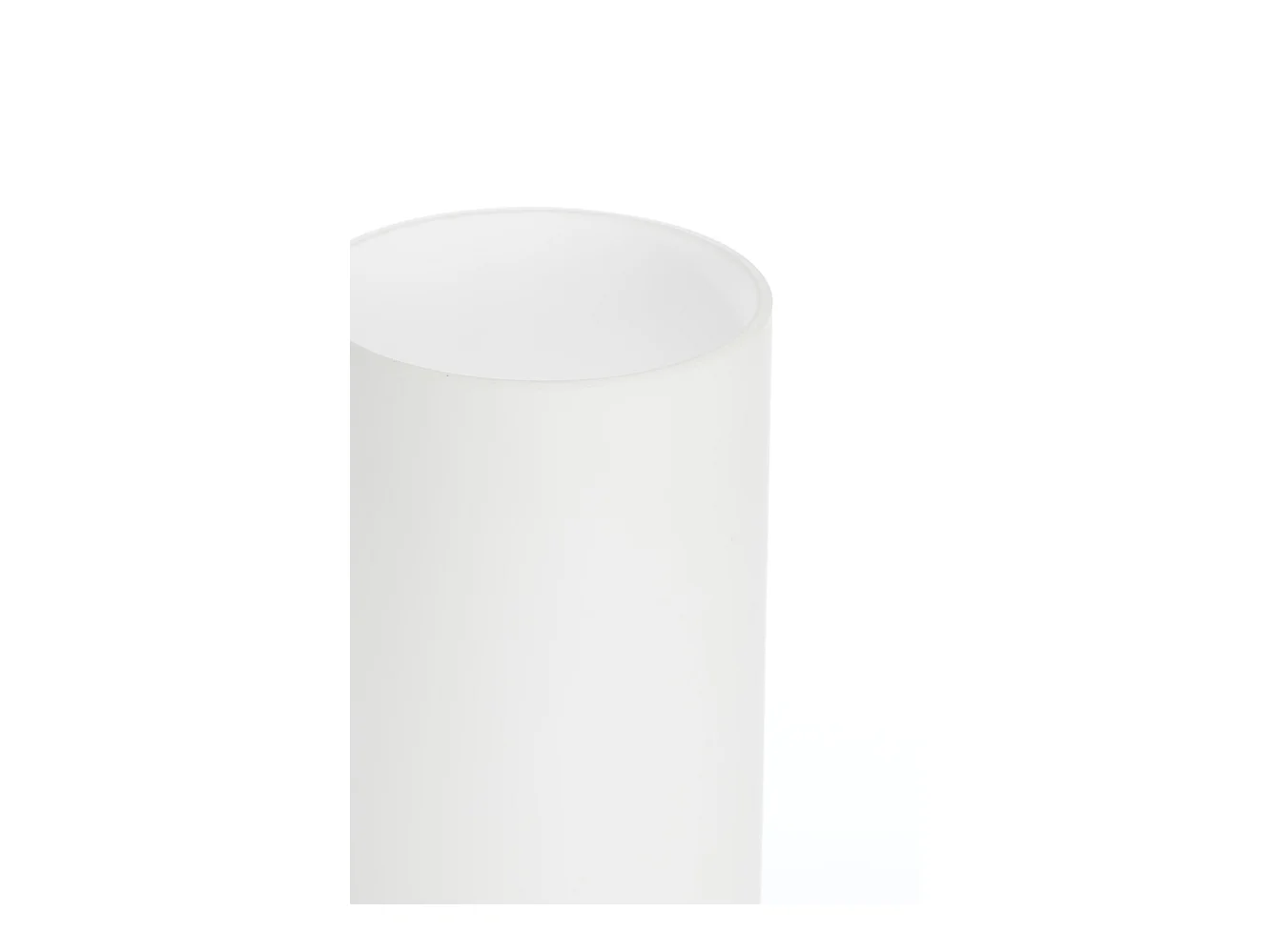 Lampe de table RYLANO - Ø12x35cm - Blanc