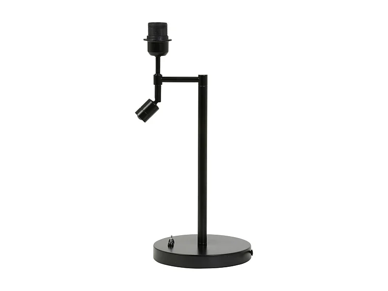 Base de lámpara MONTANA - 20x20x47,5 - Negro