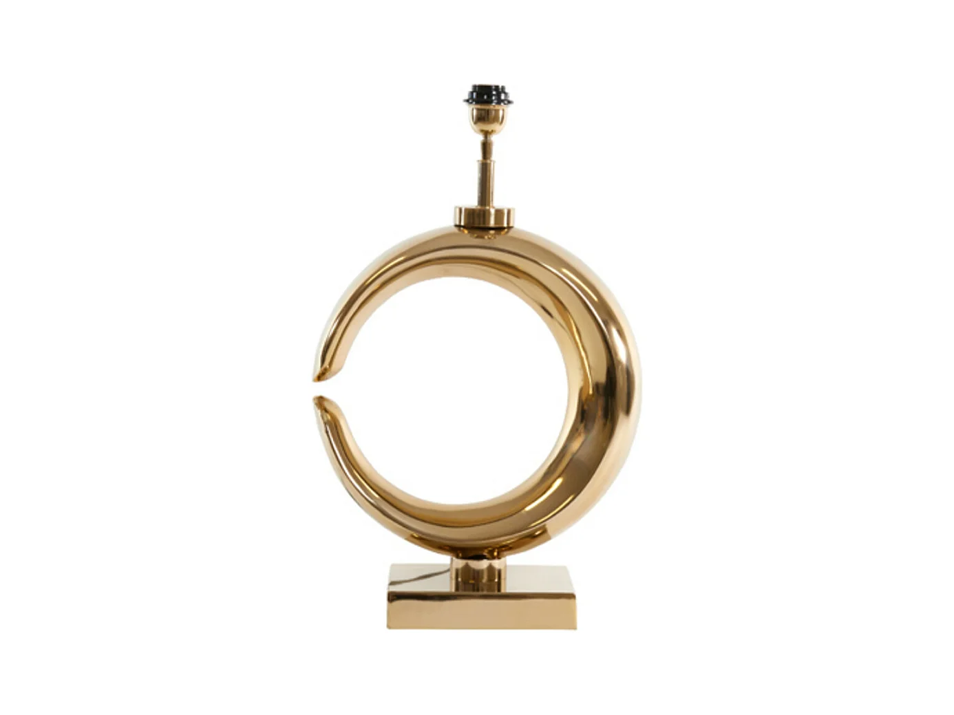 Pied de lampe MOON - 37x20x60cm - Doré