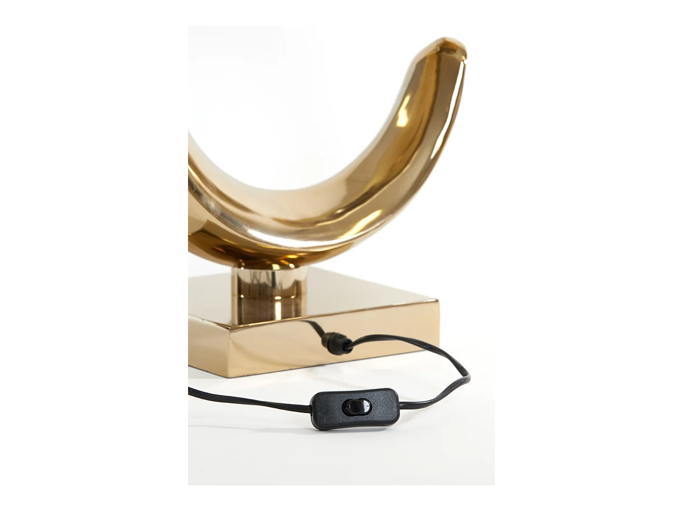 Pied de lampe MOON - 37x20x60cm - Doré