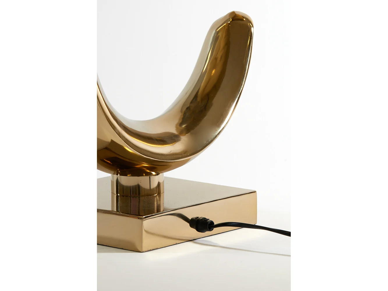 Pied de lampe MOON - 37x20x60cm - Doré