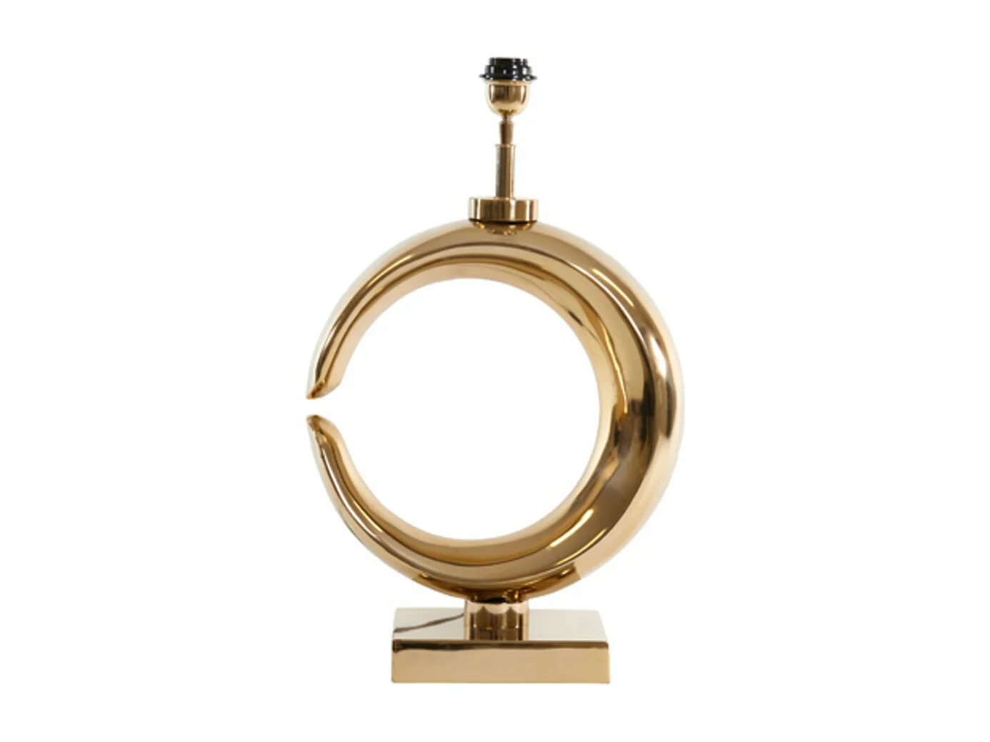 Pied de lampe MOON - 37x20x60cm - Doré