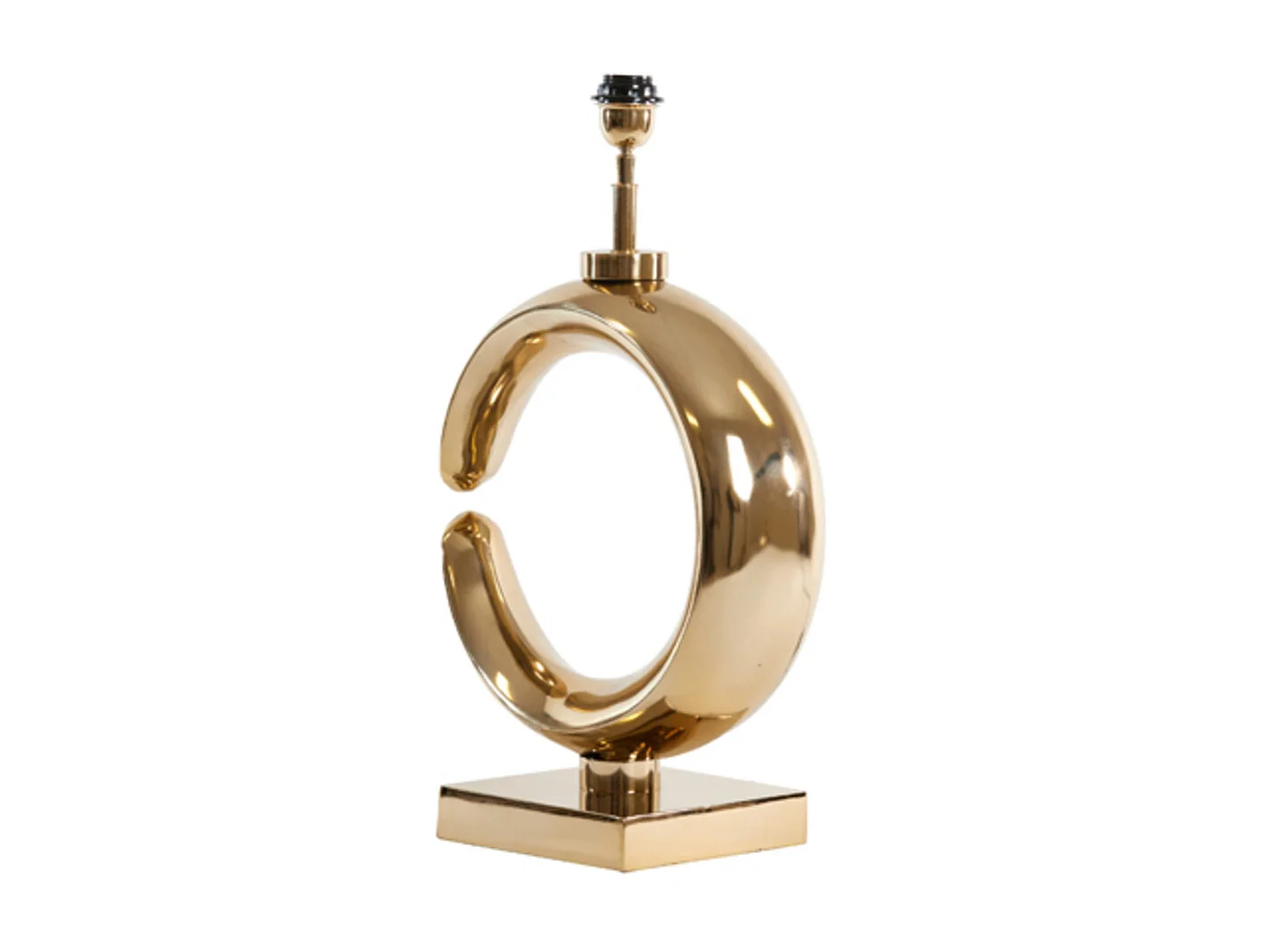 Pied de lampe MOON - 37x20x60cm - Doré