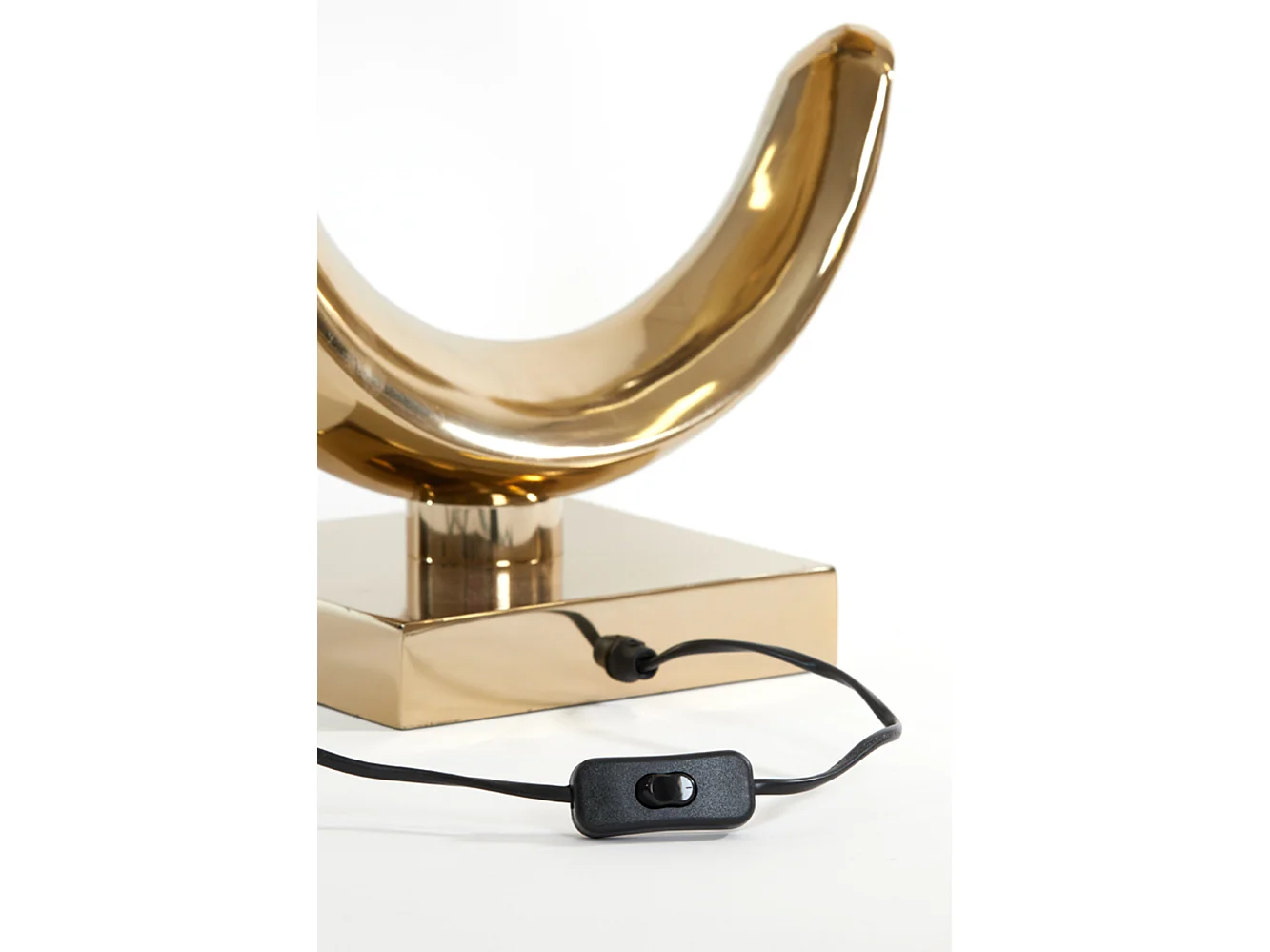 Pied de lampe MOON - 37x20x60cm - Doré