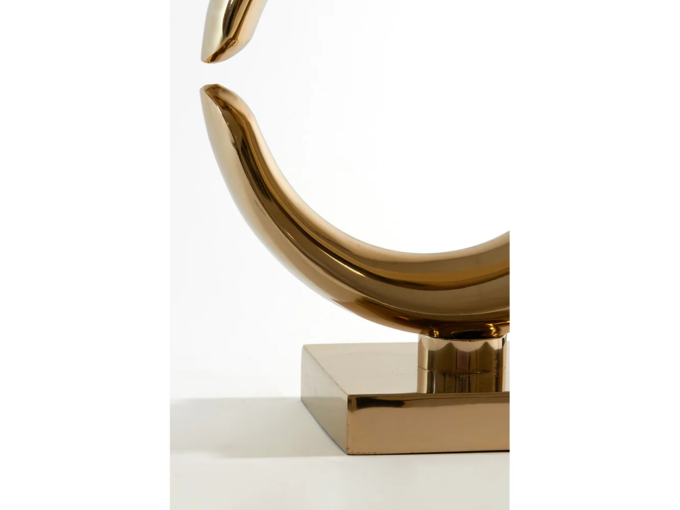 Pied de lampe MOON - 37x20x60cm - Doré