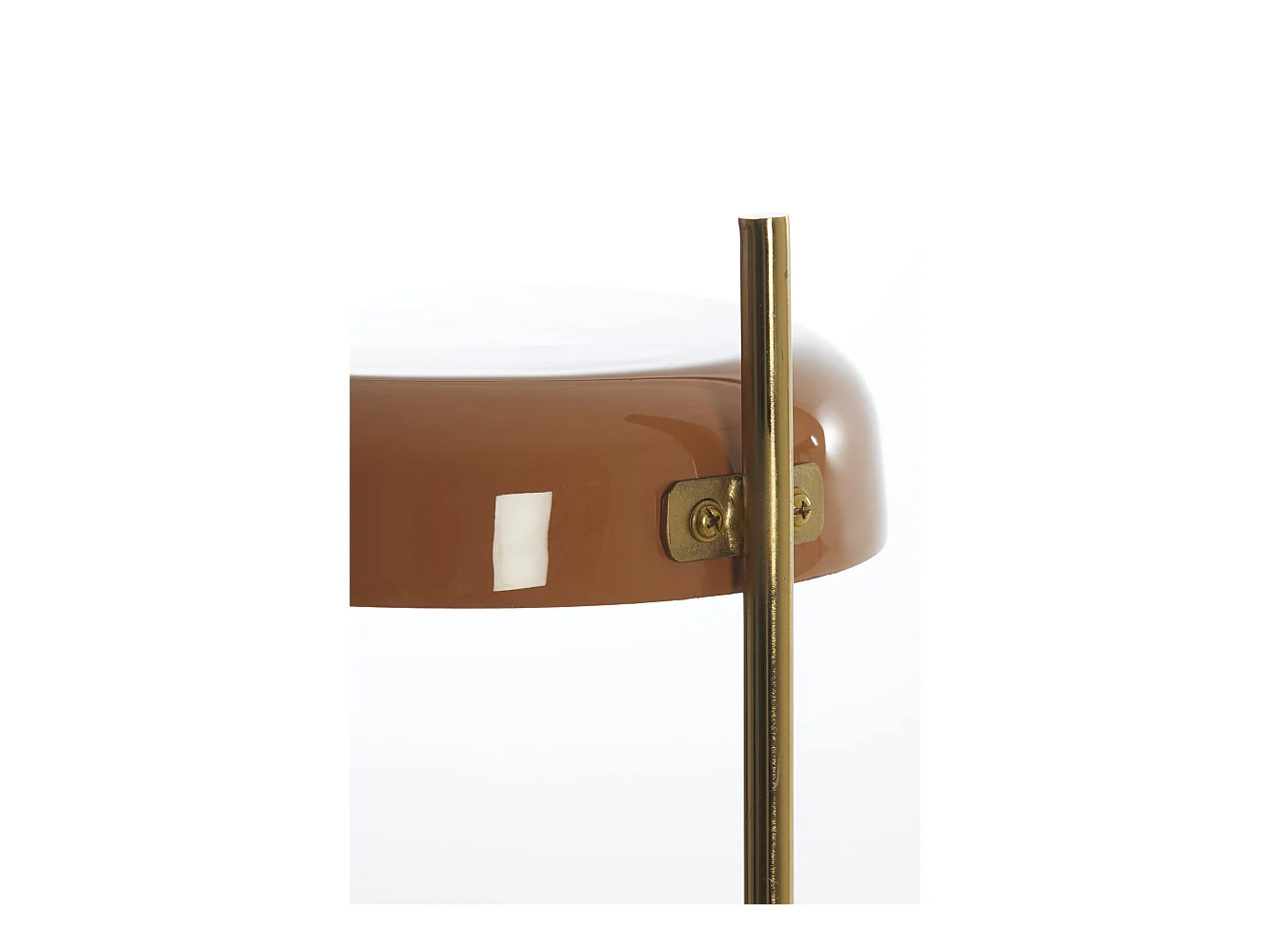 Lampe de table MALEKA - Ø22x47cm - Orange