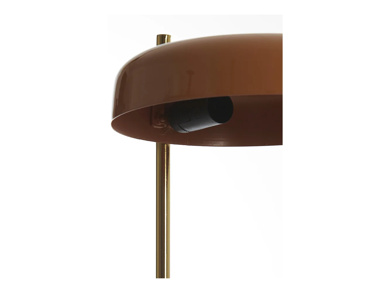 Lampe de table MALEKA - Ø22x47cm - Orange