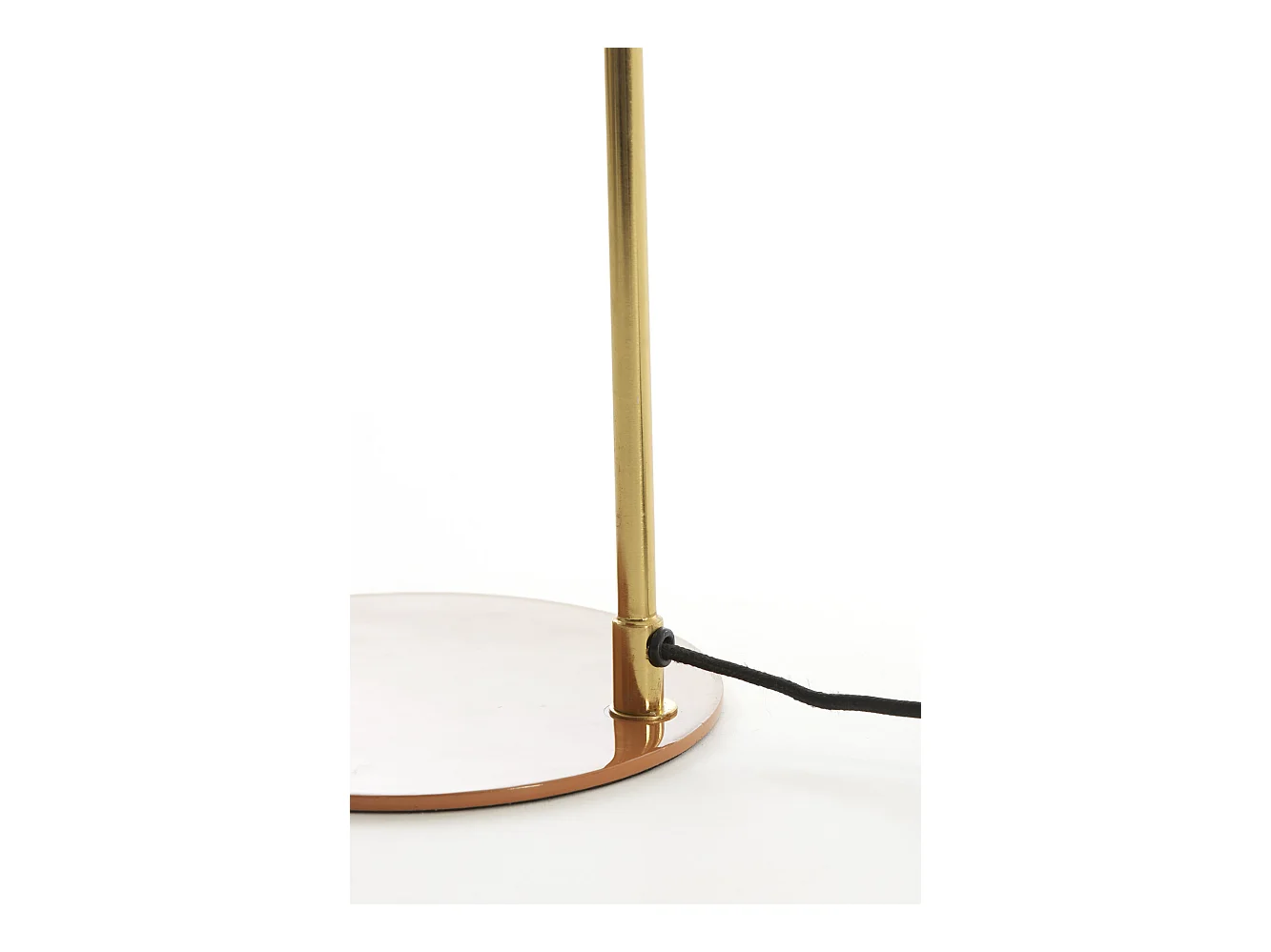 Lampe de table MALEKA - Ø22x47cm - Orange