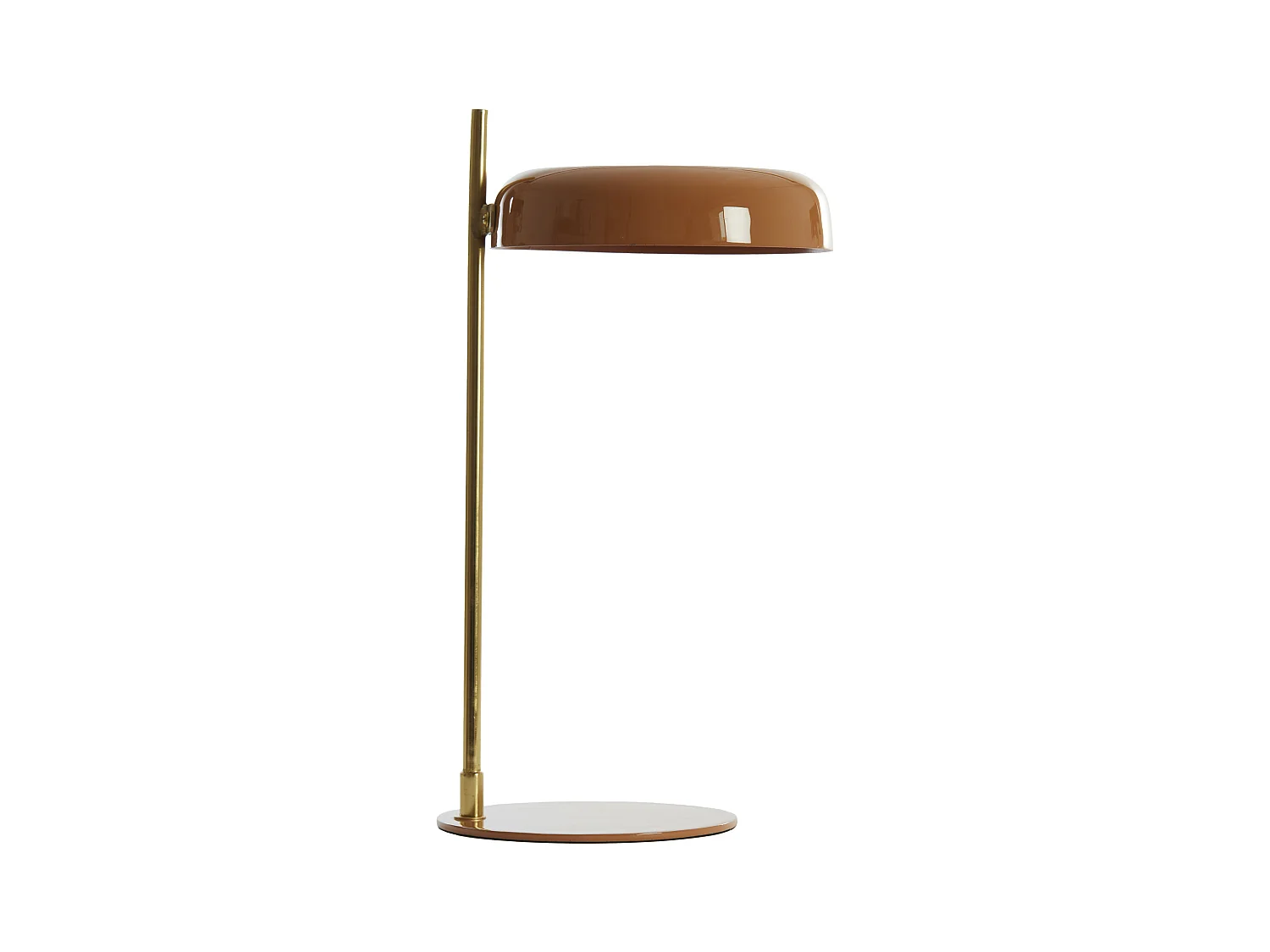 Lampe de table MALEKA - Ø22x47cm - Orange