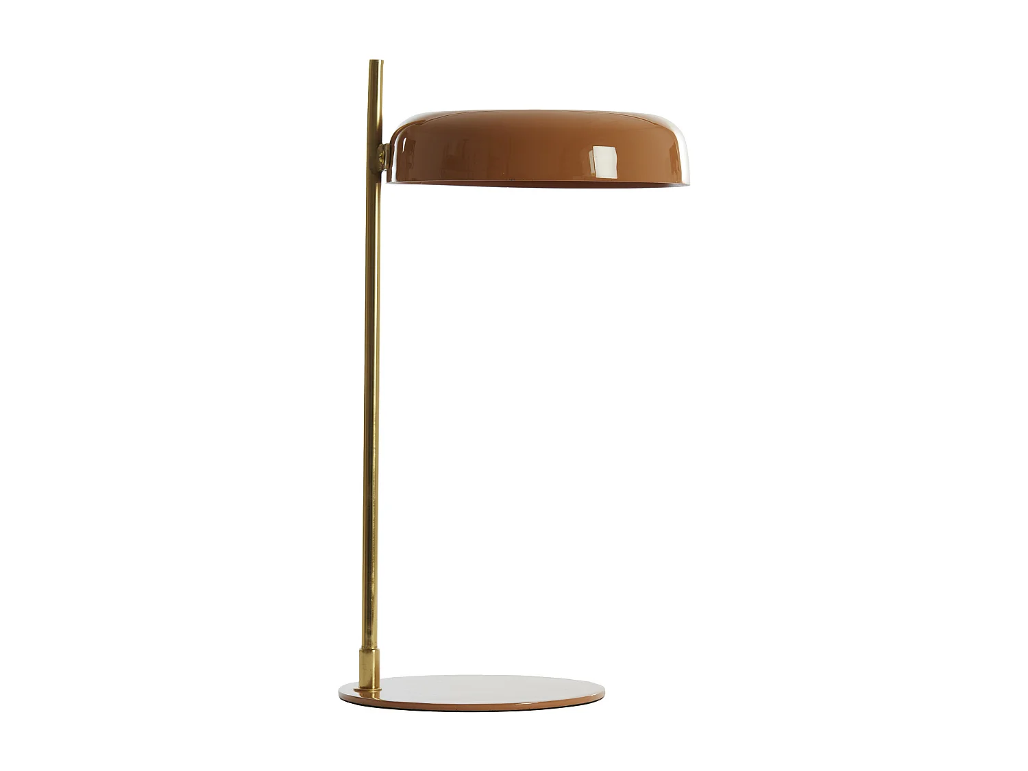 Lampe de table MALEKA - Ø22x47cm - Orange