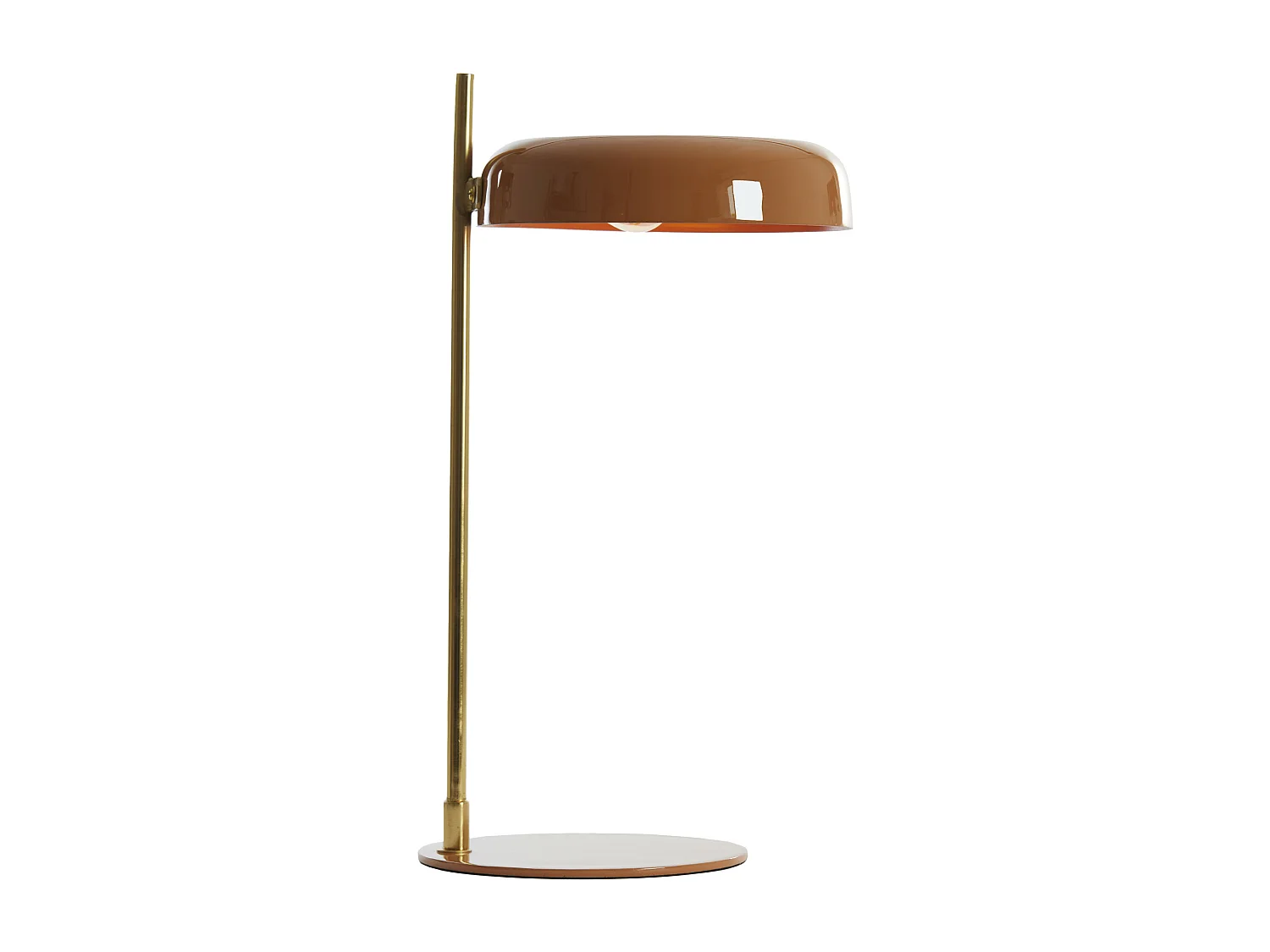 Lampe de table MALEKA - Ø22x47cm - Orange