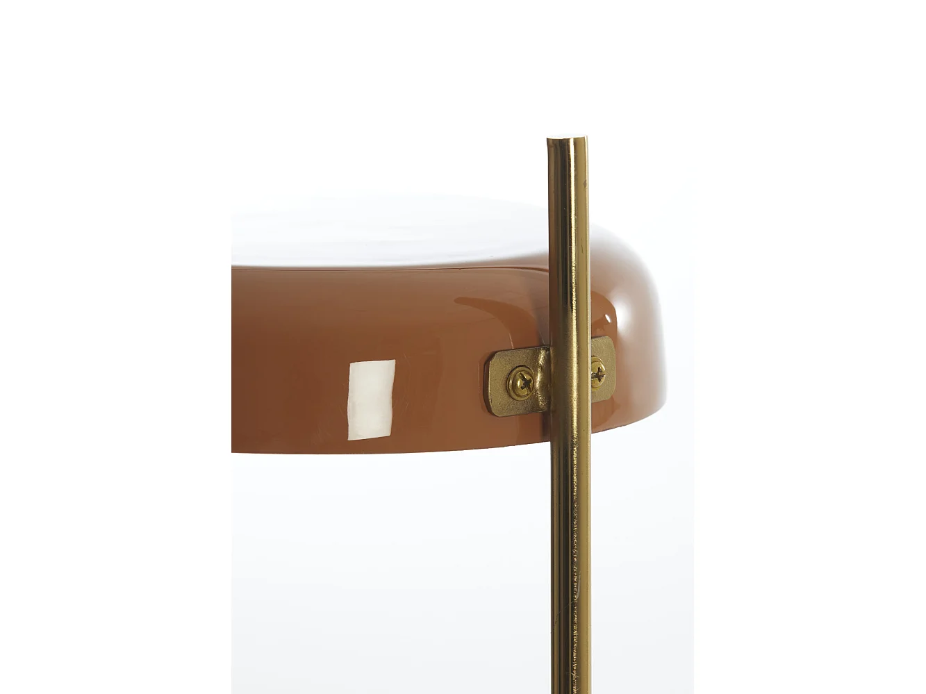 Lampe de table MALEKA - Ø22x47cm - Orange