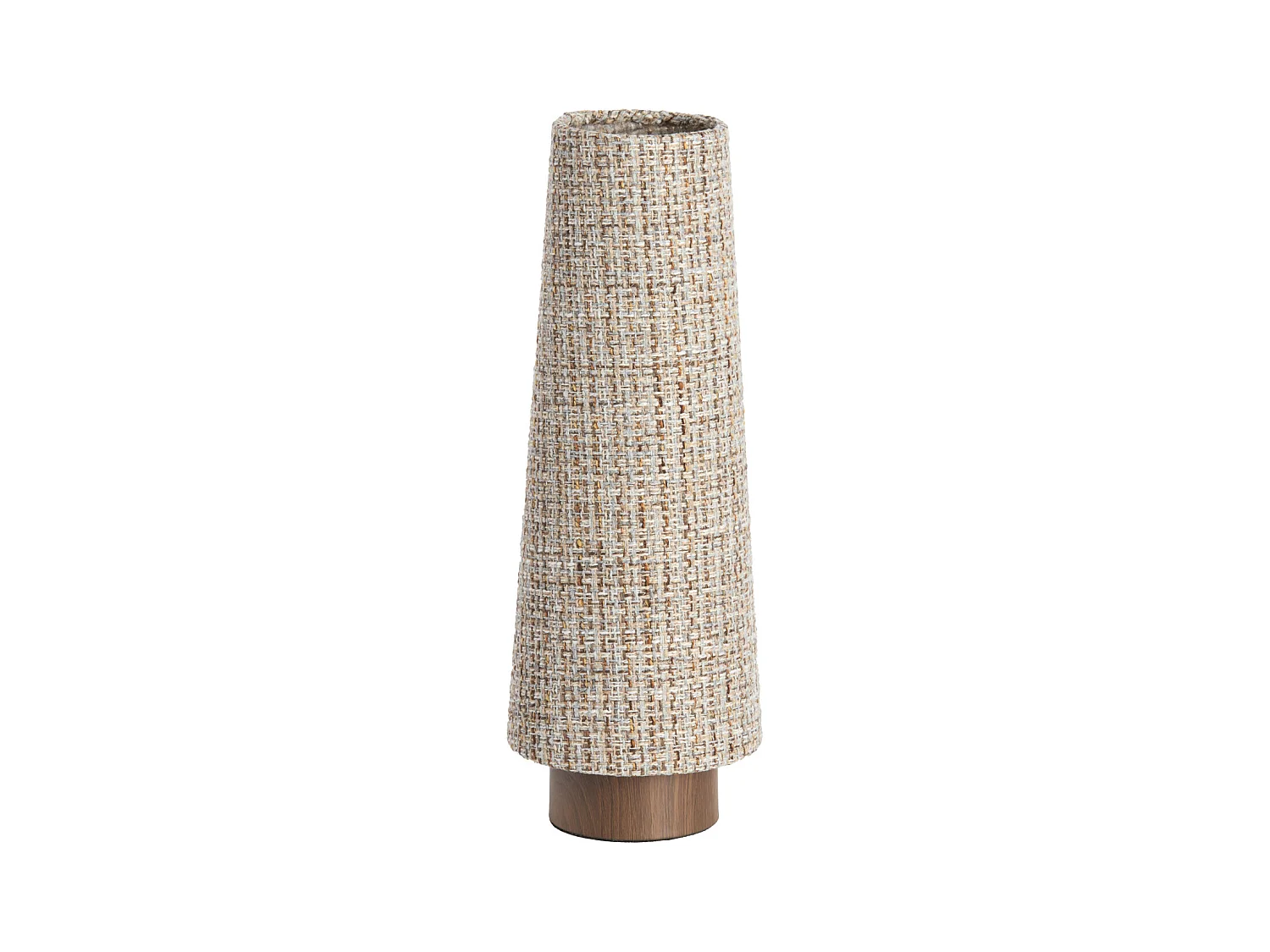 Lampe de table HOWIE - Ø15x42cm - Marron