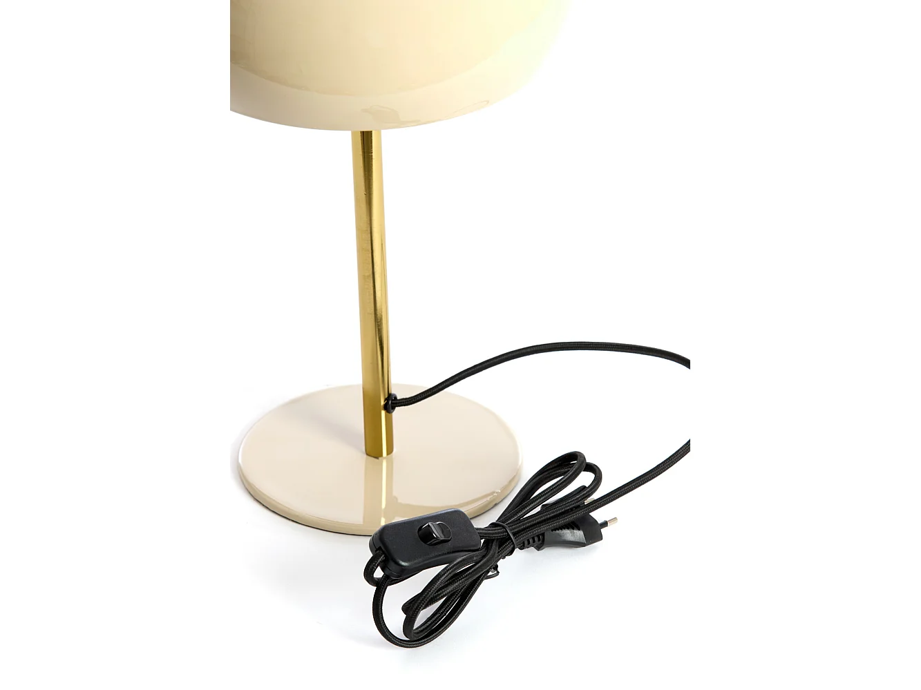 Tafellamp SURIN - Ø22x34cm - Grijs