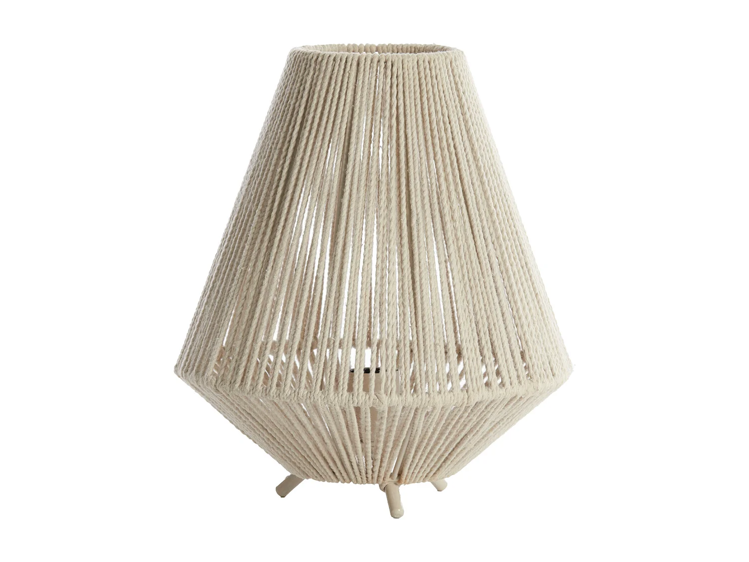 Tafellamp FELIDA - Ø28x32cm - Wit