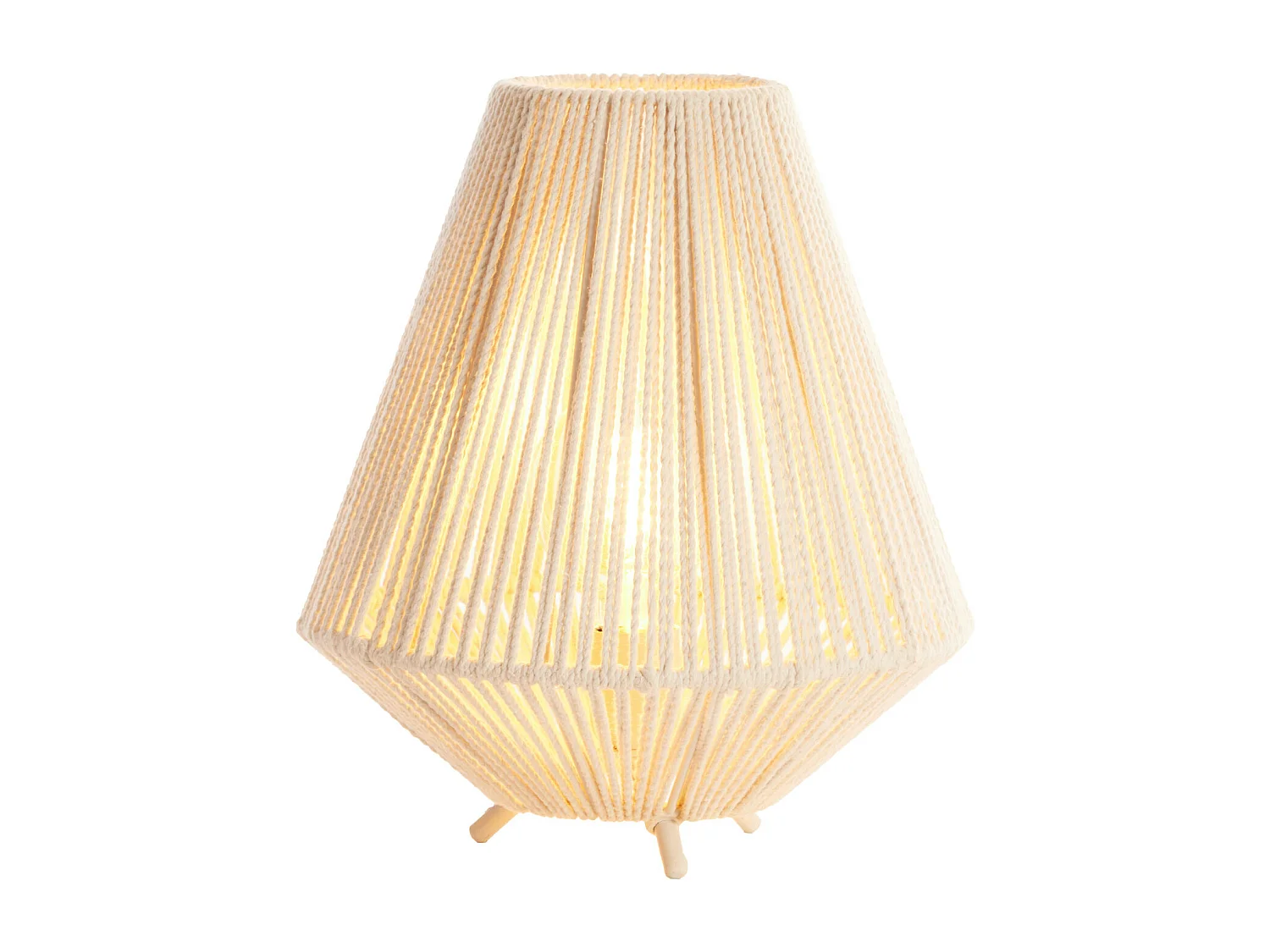 Tafellamp FELIDA - Ø28x32cm - Wit