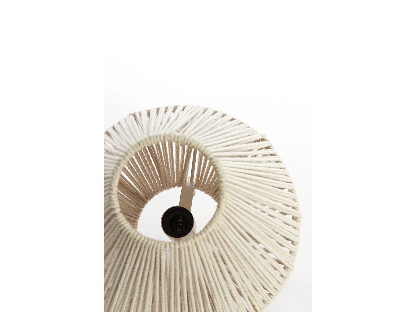 Tafellamp FELIDA - Ø28x32cm - Wit