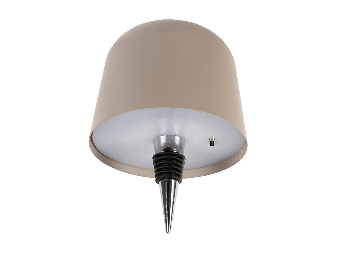 Bottle Lamp Cone Hat LED - Warmgrijs