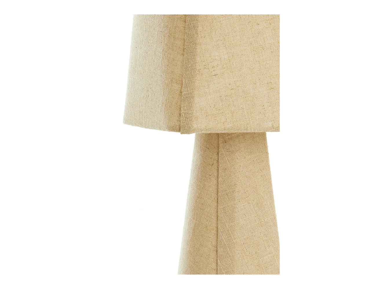 Lampe de table MIKKO - Ø20x58cm - Marron