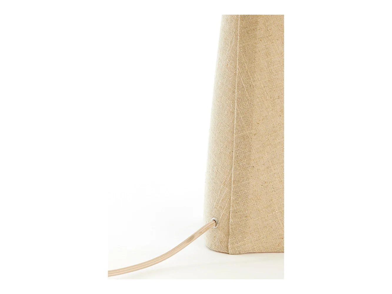 Lampe de table MIKKO - Ø20x58cm - Marron