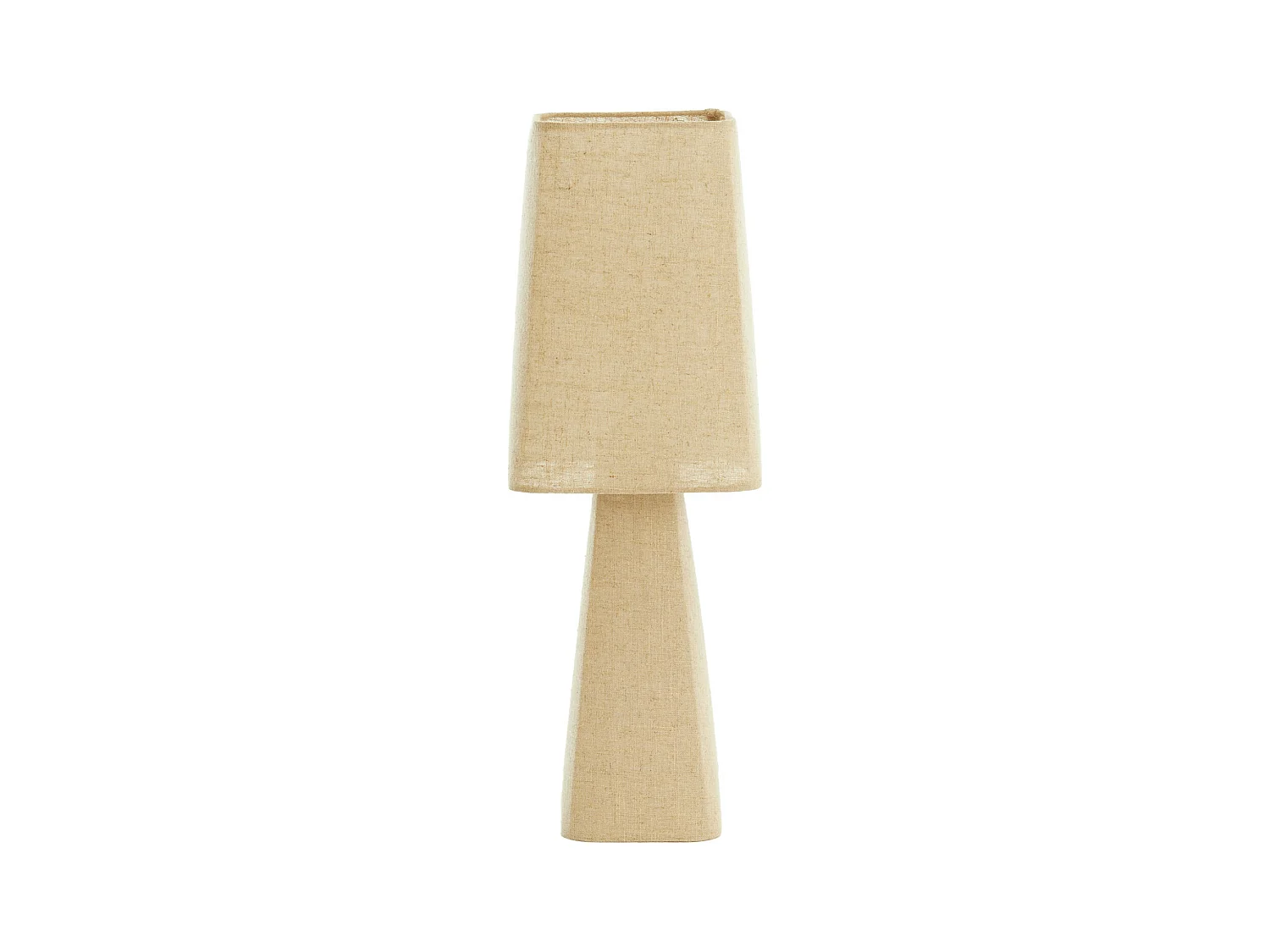 Lampe de table MIKKO - Ø20x58cm - Marron