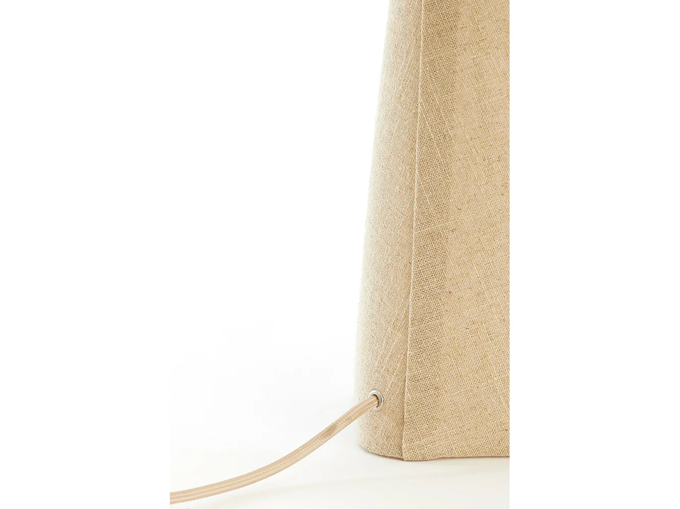 Lampe de table MIKKO - Ø20x58cm - Marron