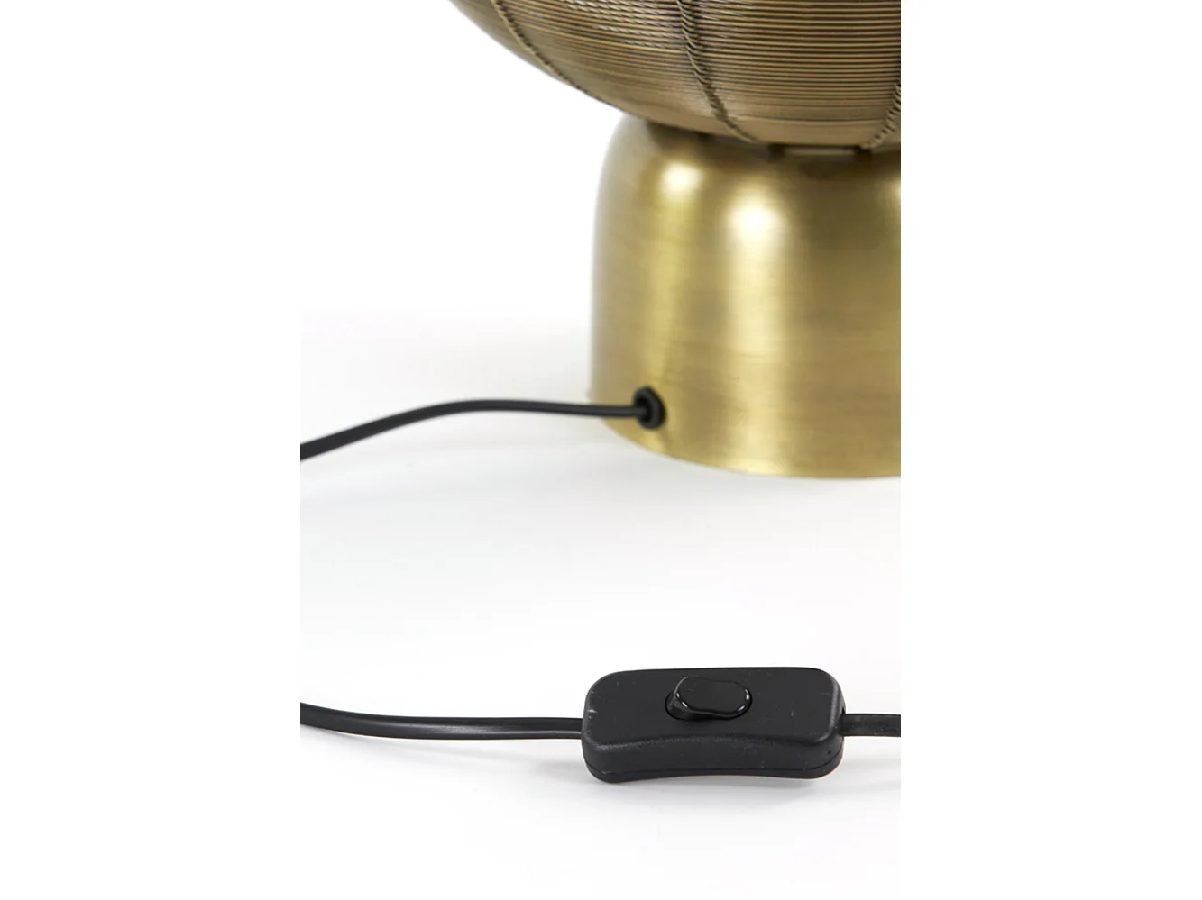 Lampe de table SUNEKO - 25x25x34cm - Bronze