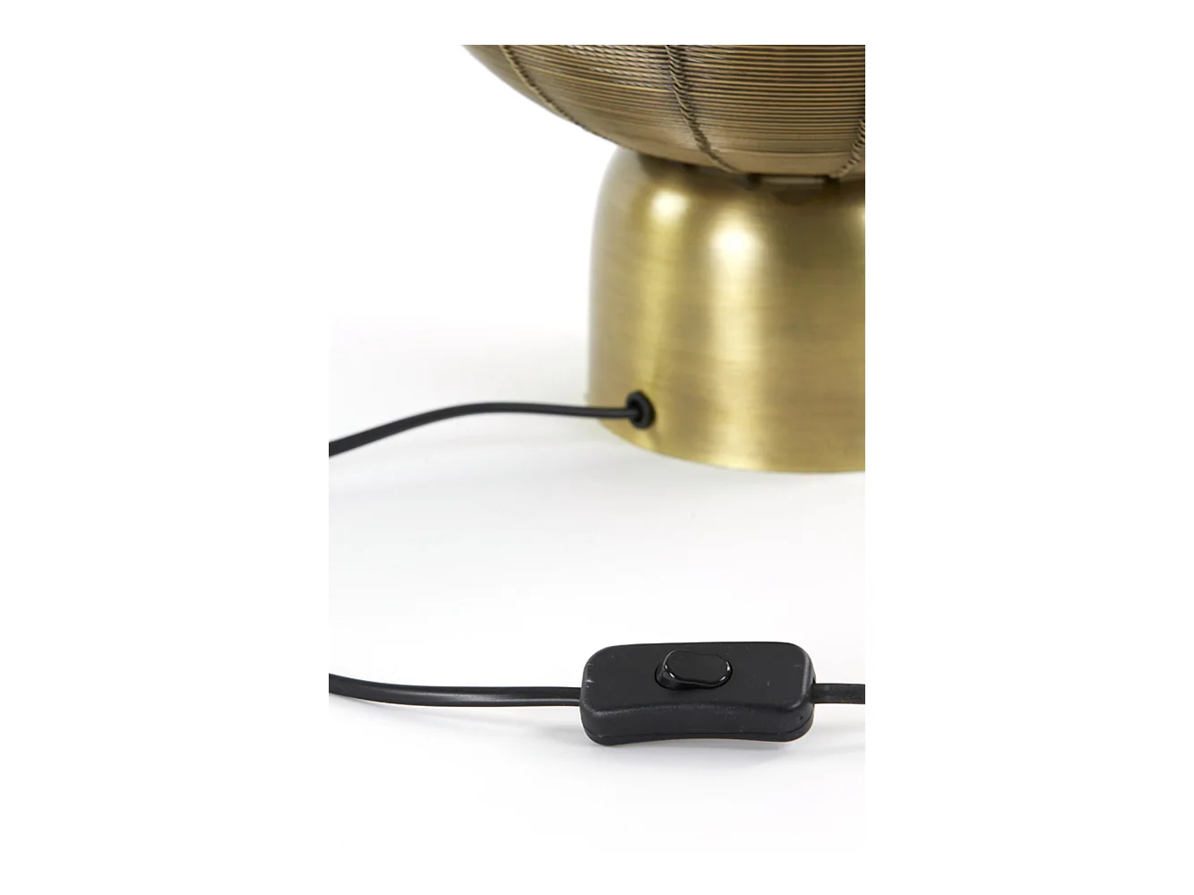 Lámpara de mesa SUNEKO - 25x25x34cm - Bronce