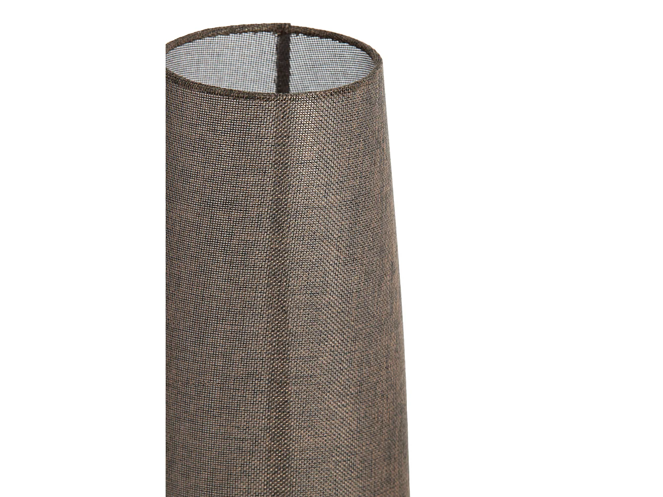 Lampe de table HOWIE - Ø15x42cm - Marron