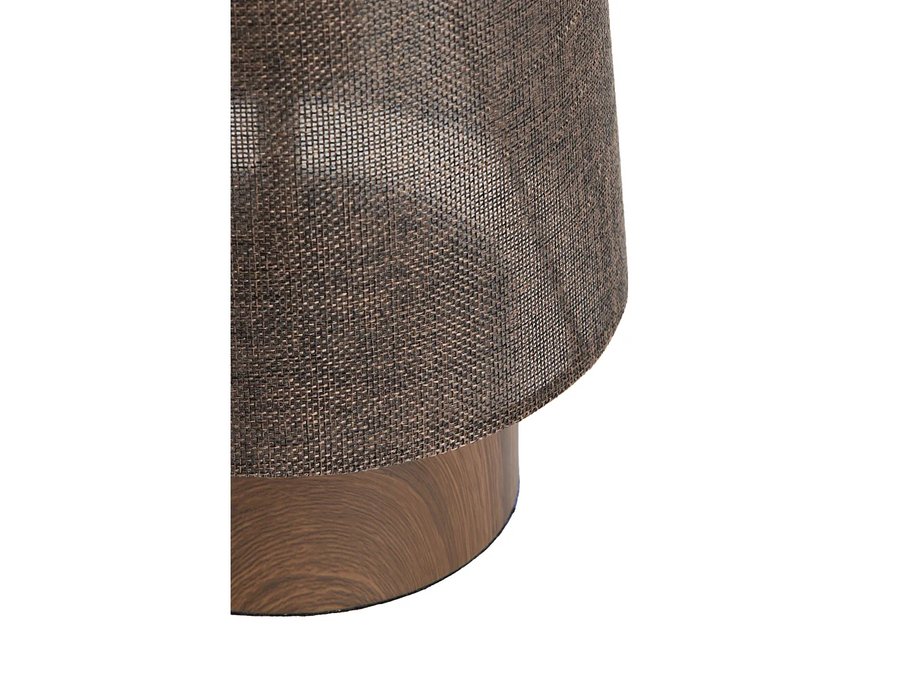 Lampe de table HOWIE - Ø15x42cm - Marron