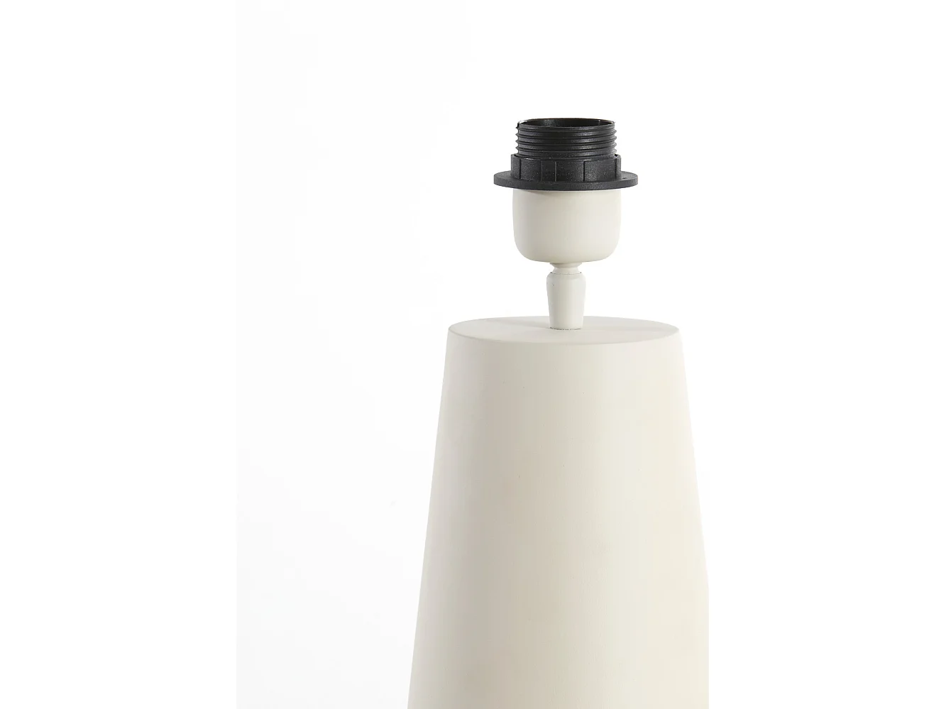 Pied de lampe YELOS - Ø16,5x35cm - Blanc
