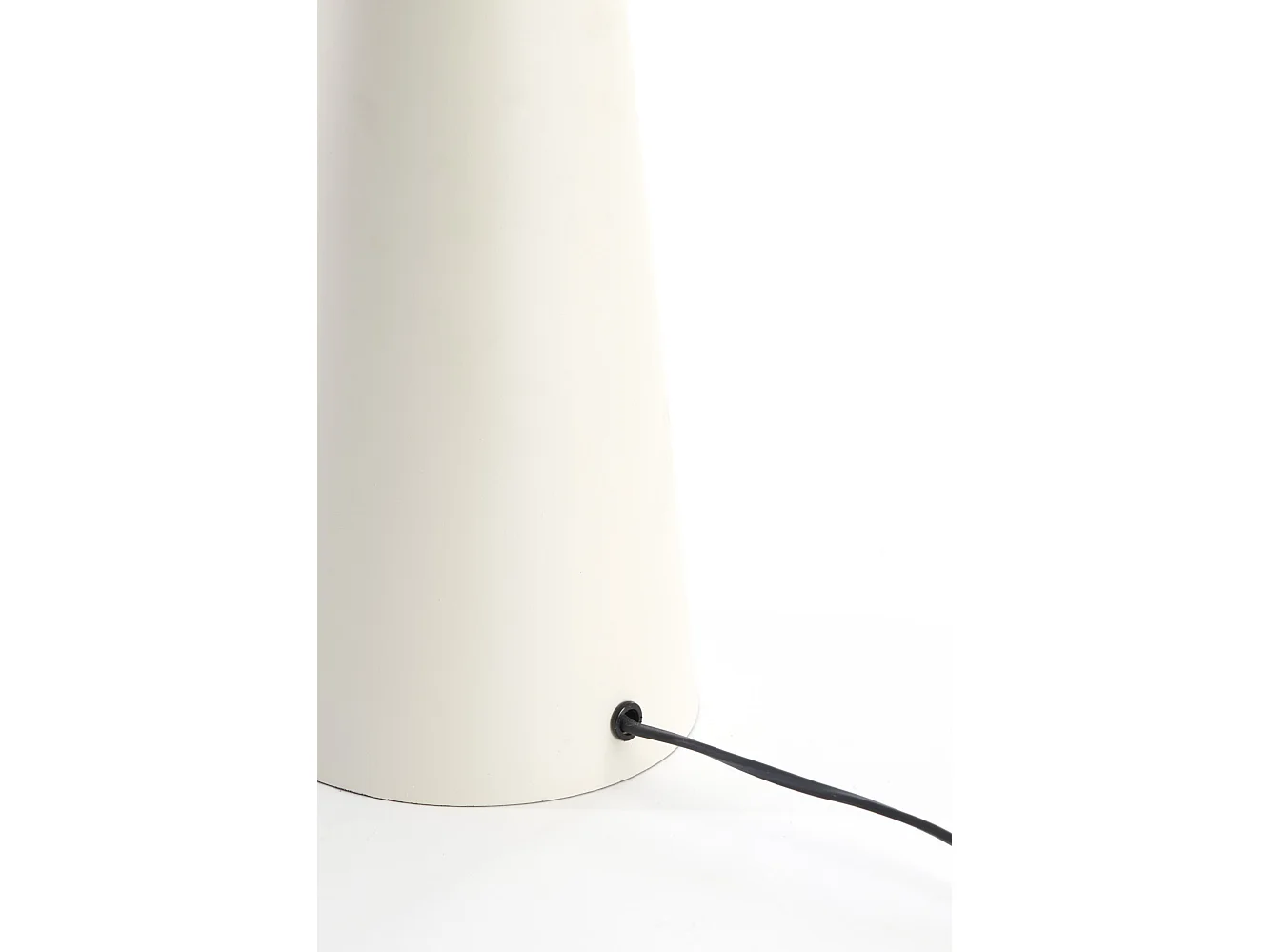 Pied de lampe YELOS - Ø16,5x35cm - Blanc