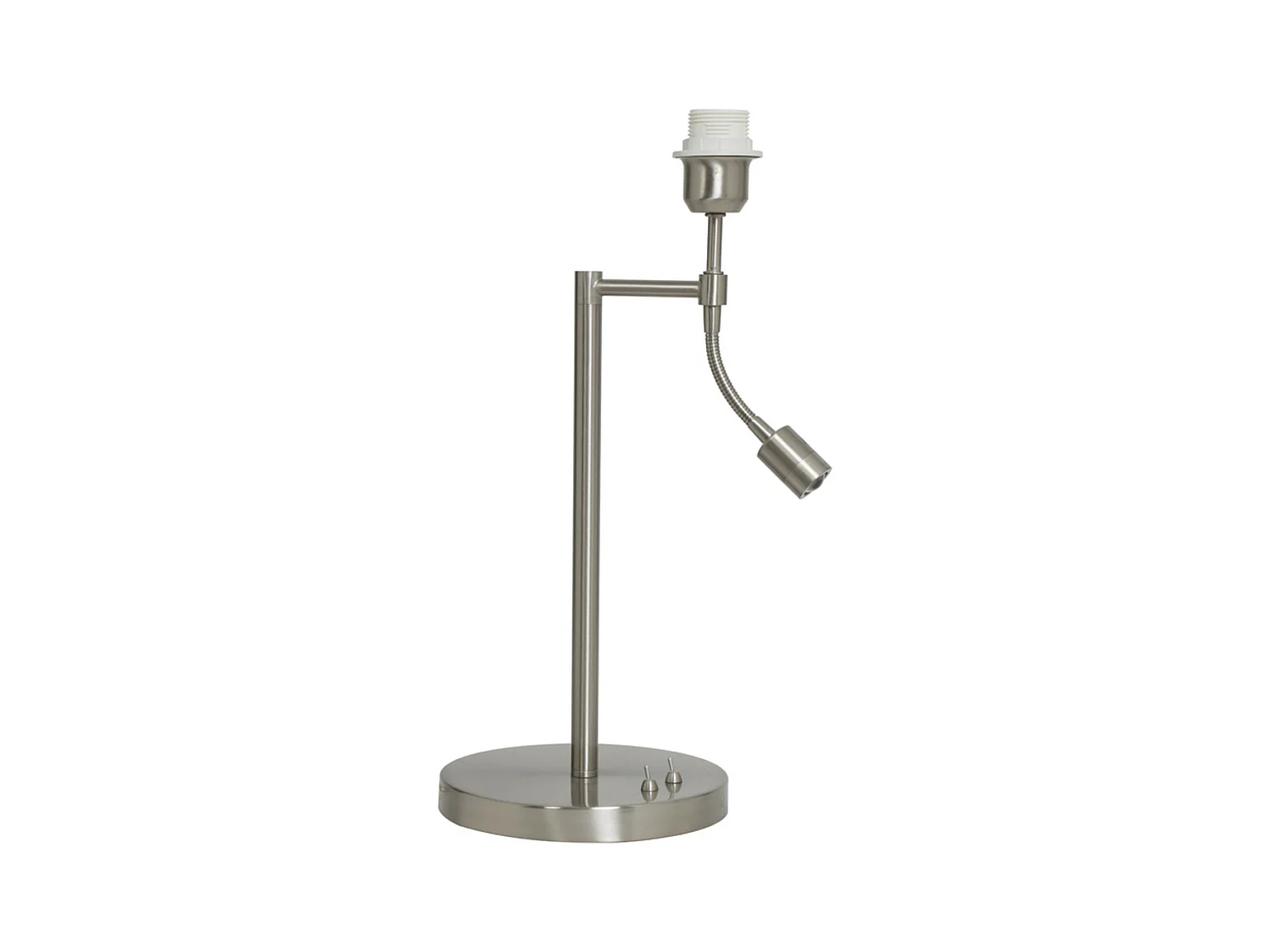 Lampvoet CALGARY - 20x20x47.5 - Zilver