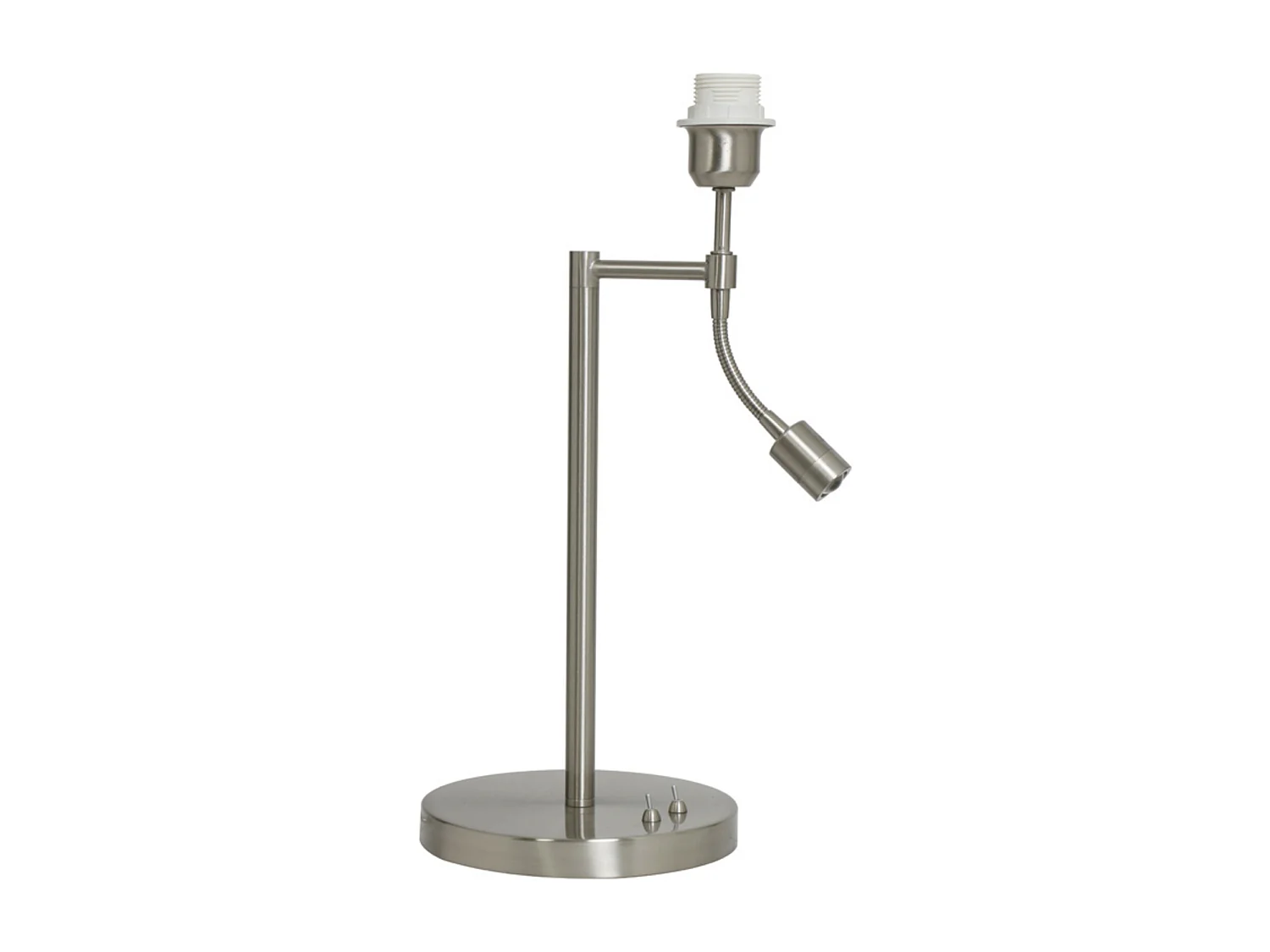Pied de lampe CALGARY - 20x20x47,5 - Argent