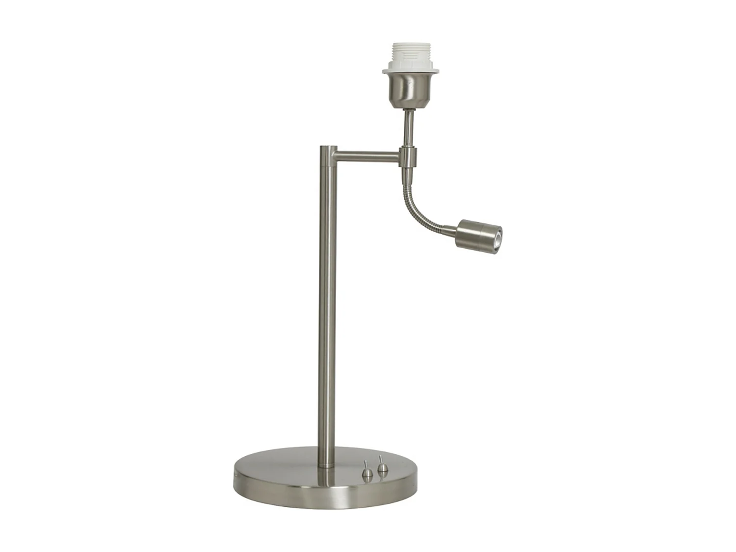 Pied de lampe CALGARY - 20x20x47,5 - Argent