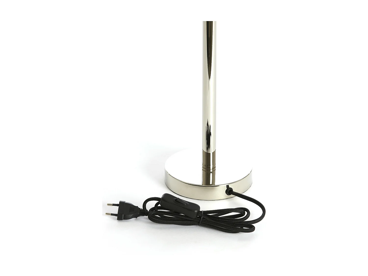 Pied de lampe WASHINGTON - Ø14x39,5cm - Argent