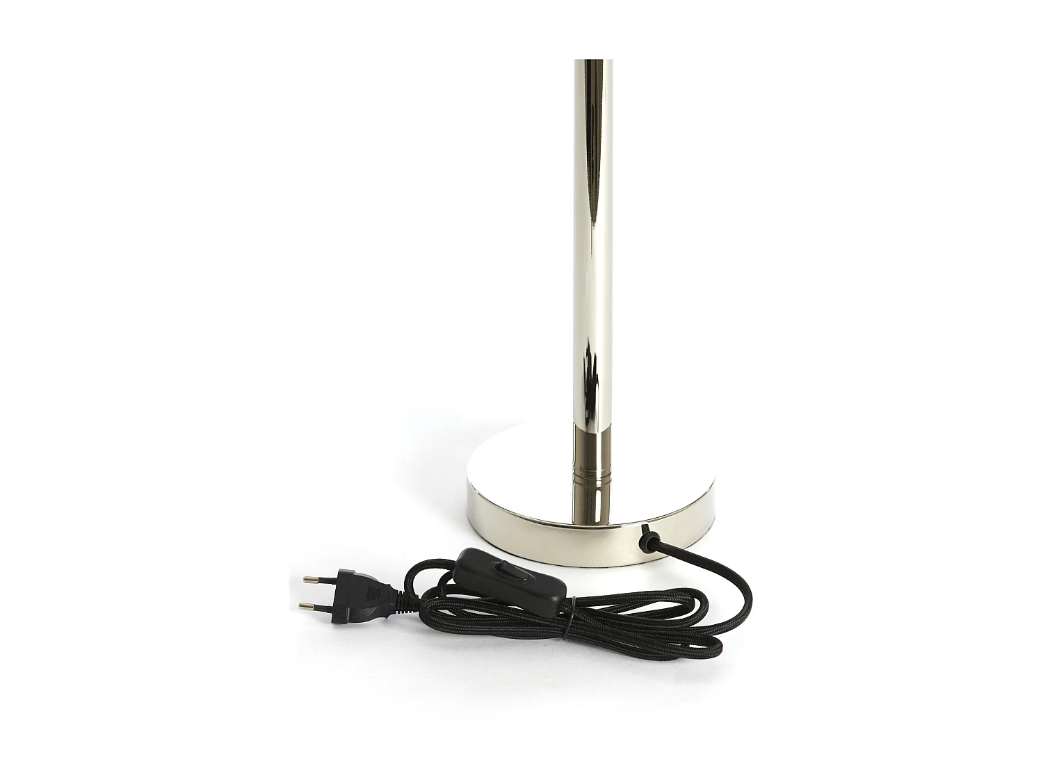 Pied de lampe WASHINGTON - Ø14x39,5cm - Argent