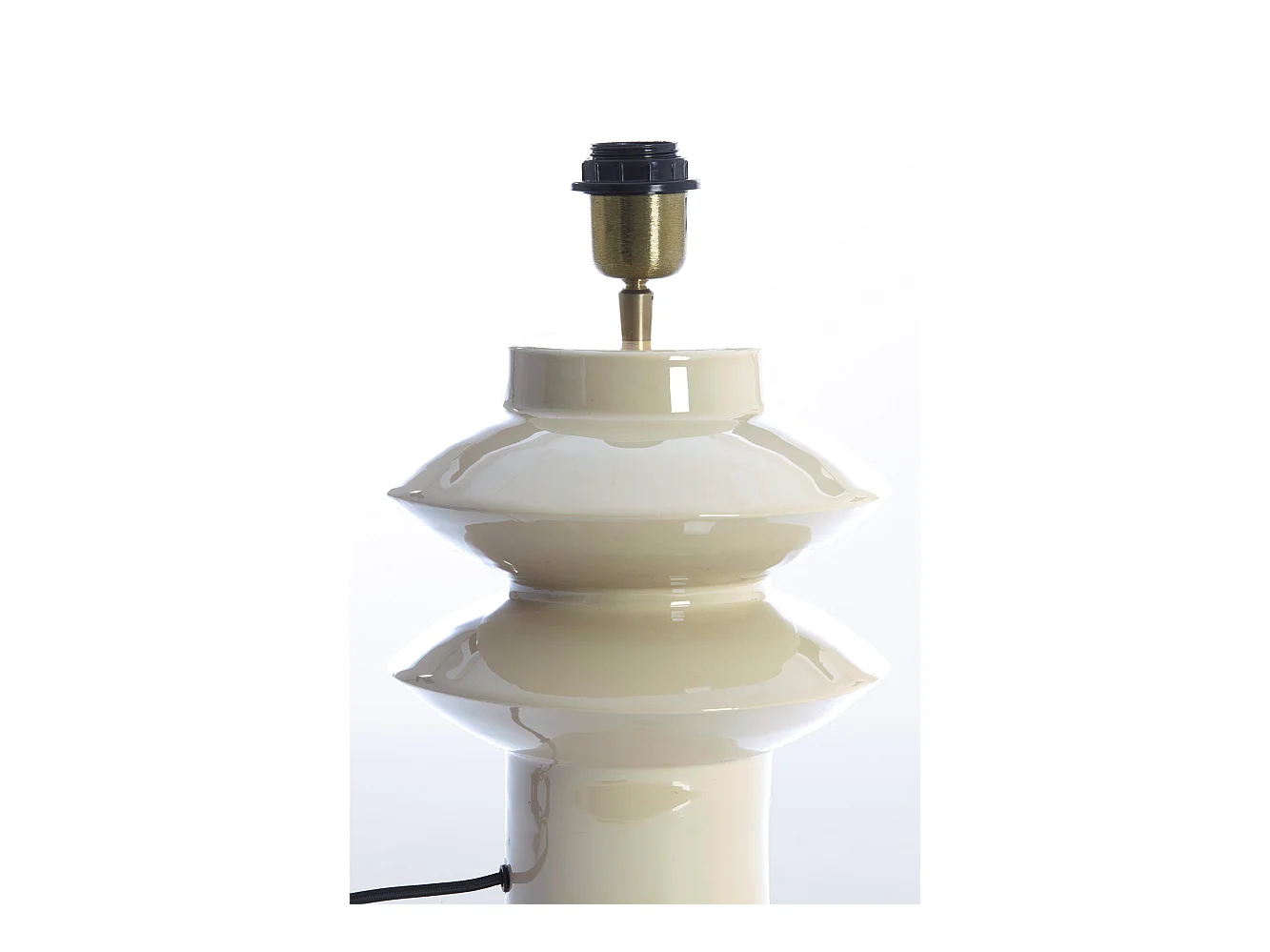 Pied de lampe PETCH - Ø22x40cm - Gris