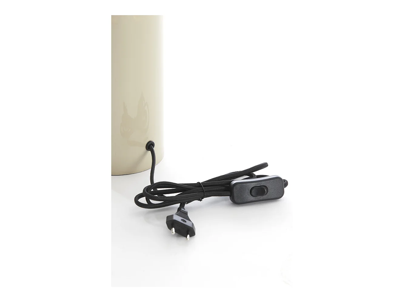 Pied de lampe PETCH - Ø22x40cm - Gris