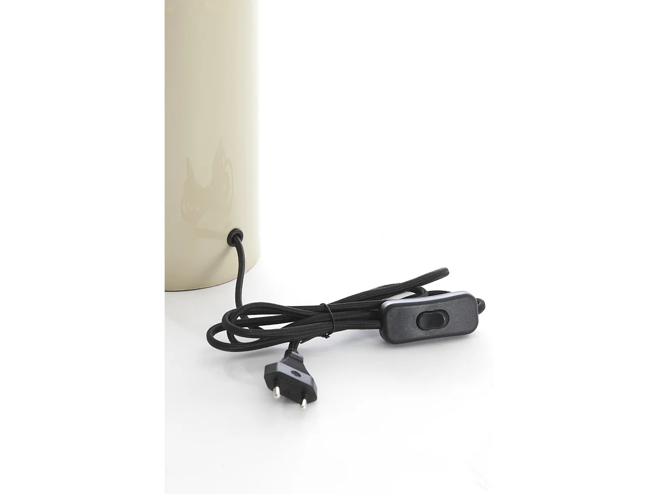 Pied de lampe PETCH - Ø22x40cm - Gris